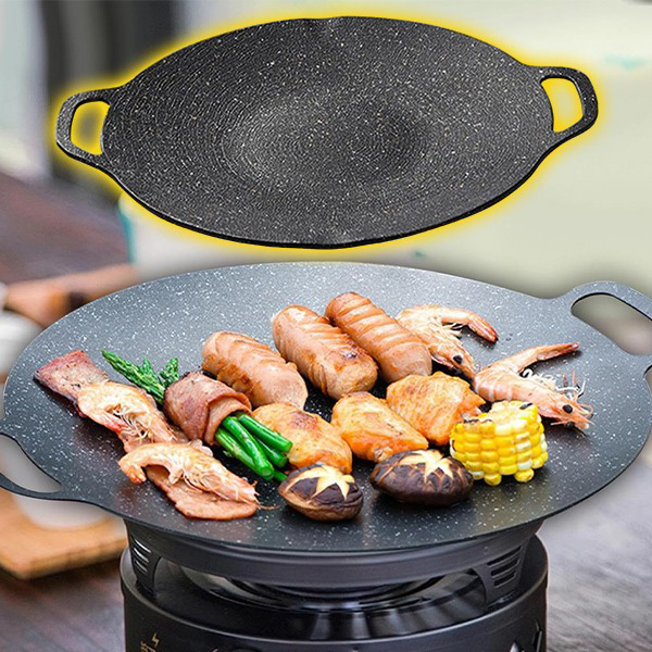 Корейски Кръгъл Грил Тиган - KOREPAN®, koreiski kragal gril tigan korepan