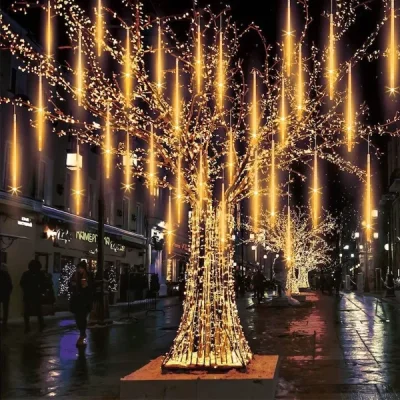 LED Светлини Метеоритен Дъжд 8 броя LIGHTFALL®
