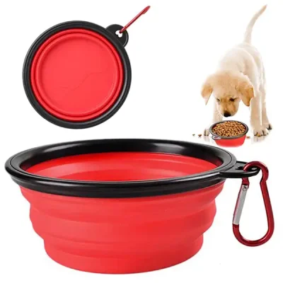 Преносима Сгъваема Купа за Домашни Любимци SiliBowl®
