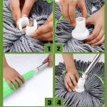 360° Въртящ Се Кръгъл Моп За Почистване - MOPRION®, 360 vartyasch se kragal mop za pochistvane moprion