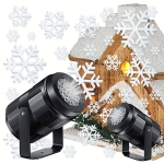 LED Прожектор Със Снежинки - WINTERGLOW®, led projektor sas snejinki winterglow