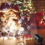 LED Прожектор Със Снежинки - WINTERGLOW®, led projektor sas snejinki winterglow