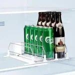 Органайзер За Хладилник с Автоматично Плъзгане - DRINZER®, organaizer za hladilnik s avtomatichno plazgane drinzer