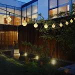 Водоустойчив Соларен LED Гирлянд - SOLARKE®, vodoustoichiv solaren led girlyand solarke